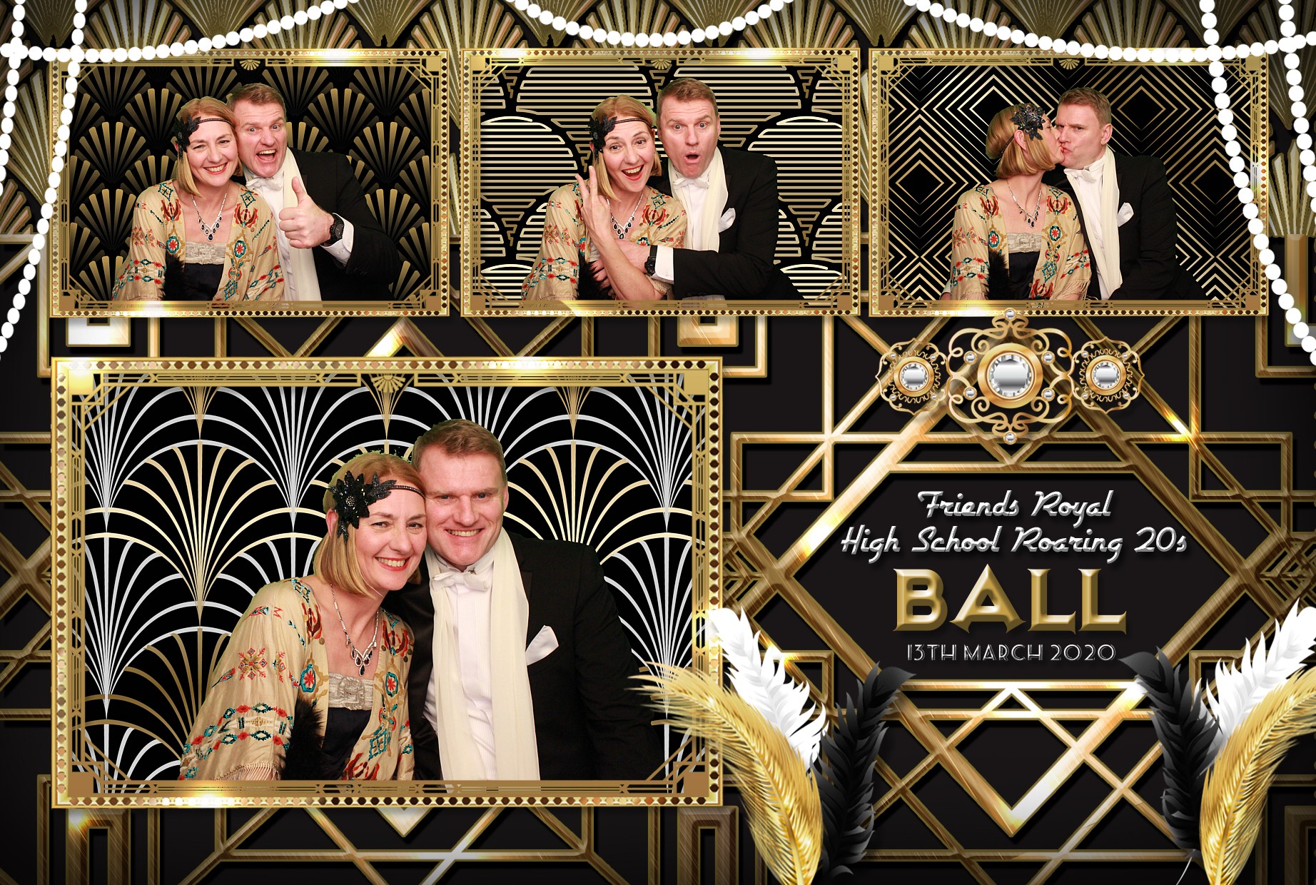 Friends Royal High School Roaring 20s Ball | View more photos from the event at gallery.myphotoboothexperience.co.uk/u/MyPhotoBoothExperienceLtd/Friends-Royal-High-School-Roaring-20s-Ball